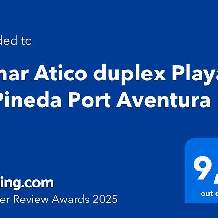Aimar Atico Duplex Playa La Pineda Port Aventura公寓 外观 照片