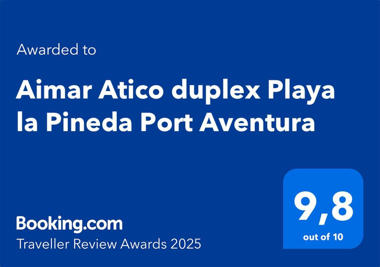 Aimar Atico Duplex Playa La Pineda Port Aventura公寓 外观 照片